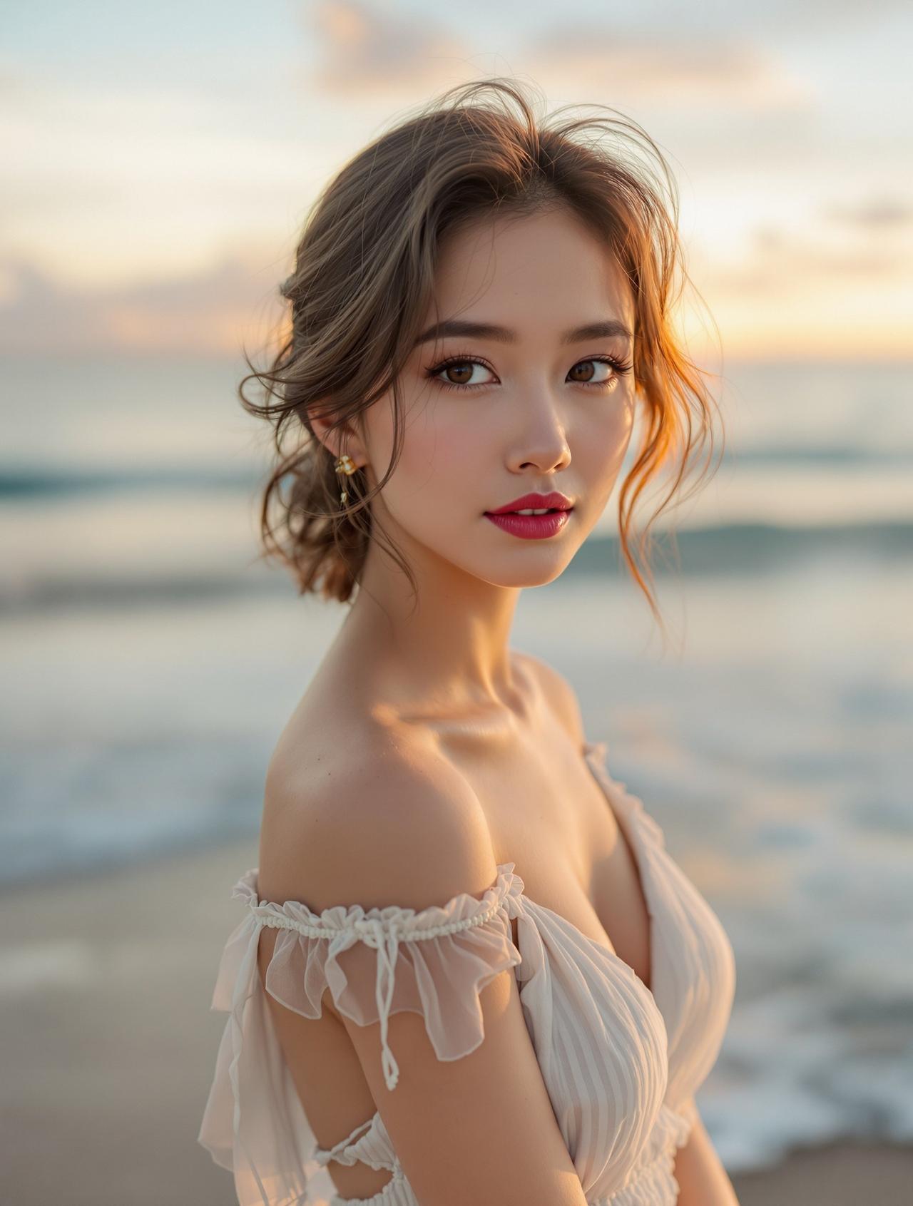 纯欲风·海边落日 - 纯欲 - 福利写真唯美写真作品
